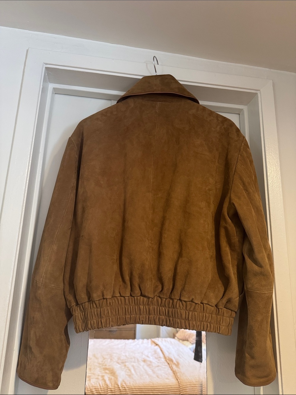 Sezane Suede THÉODORE JACKET Sz 36 - Picture 7 of 9